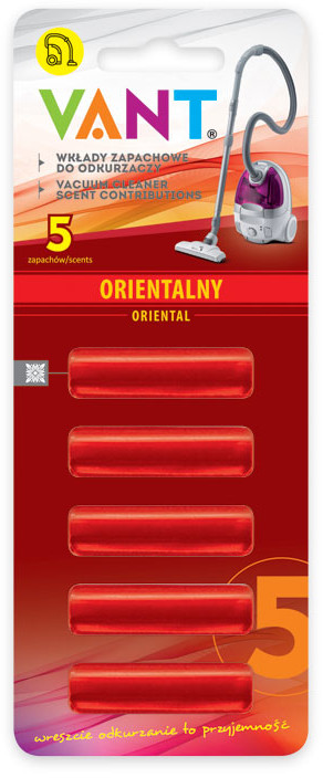 Zapach Do Odkurzaczy Wkład - Orientalny 5szt/kpl