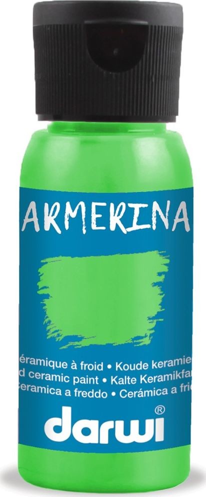 DARWI Farba do ceramiki jasnozielona 50 ml DA0380050611
