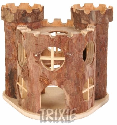 Trixie 6168 Natural Living Matti Burg do gier, 17 × 15 × 12 cm