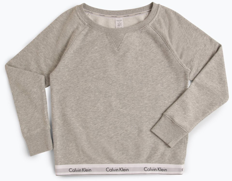 Calvin Klein Damska bluza nierozpinana, szary