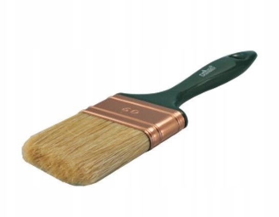 Pędzel Angielski 30mm Plastik, Do Emulsji, Copper