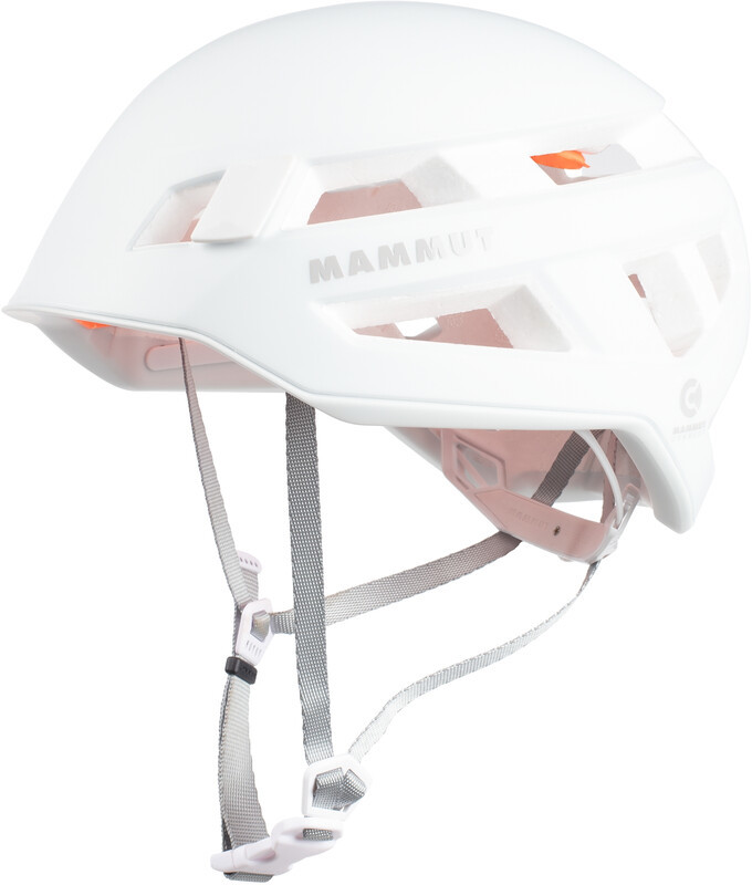 Mammut Crag Sender Kask, white 56-61cm 2021 Kaski wspinaczkowe 2030-00260-0243-4