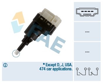 FAE Włącznik świateł STOP 24761