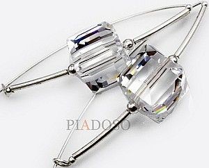 Swarovski Supercena Kolczyki Crystal Certyfikat