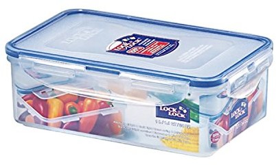 Lock and Lock Lock & Lock hpl817 pojemnik do przechowywania żywności, 1 L, prostokątny, 6 sztuki HPL817S6