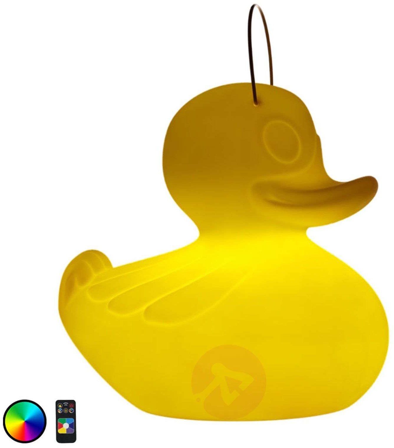 GOODNIGHT LIGHT Lampa designerska LED DUCK-DUCK S zewnętrzna żółta