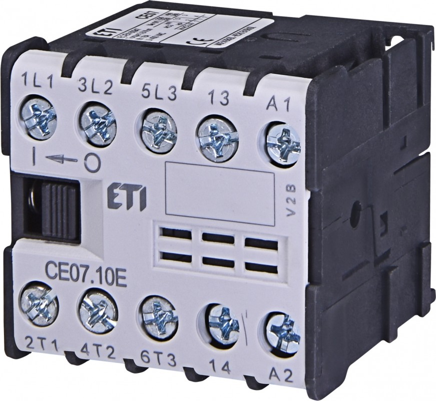 ETI Stycznik-silnikowy-miniaturowy-CE0710-24V-50-60Hz 4641020