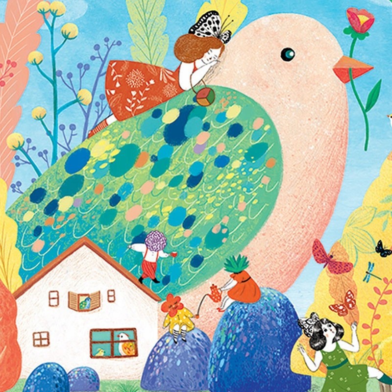 Djeco Puzzle gallery Miss Birdy 350 el. 7+ 7616