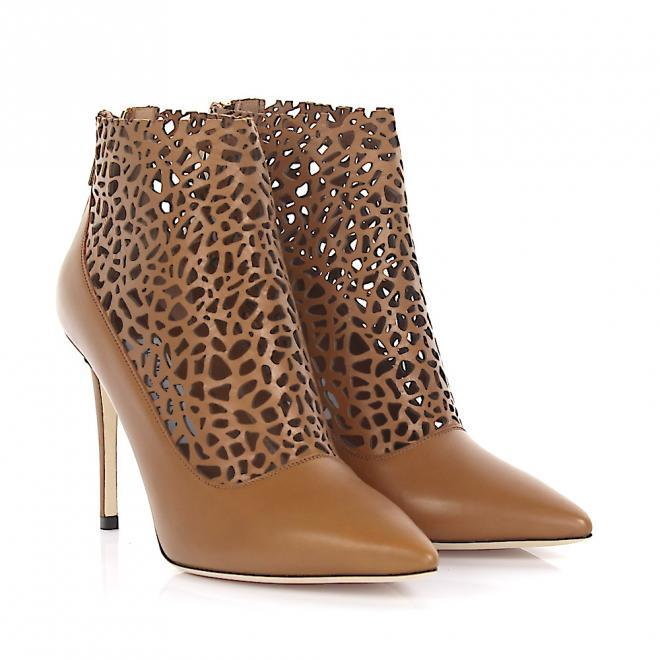 Jimmy Choo Jimmy Choo Botki brązowe