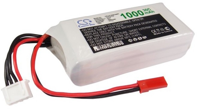 Cameron Sino 1000mAh 11.10Wh Li-Polymer 11.1V 3S 30C Cameron Sino)
