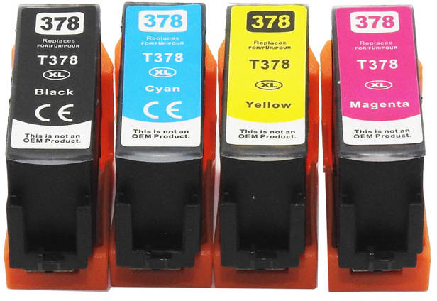 DD-Print Zestaw Tuszy DD-Print DD-IE3781-3784CMYKN Zgodne z T3781-T3784 378XL do Epson 3,32k CMYK DD-IE3781-3784CMYKN