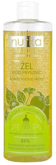 Nutka Nutka Żel pod prysznic Gruszka i Bergamotka 400ml