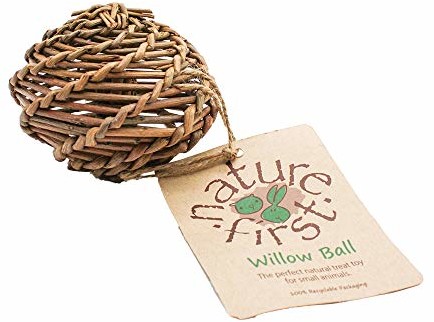 Happypet (naturalny) kalenicy Small Animal Willow ball Large, s