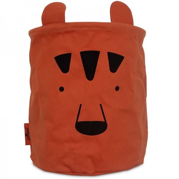 Jollein Baby & Kids Baby & Kids - Pojemnik Kosz na Zabawki Basket Animal Club Rust