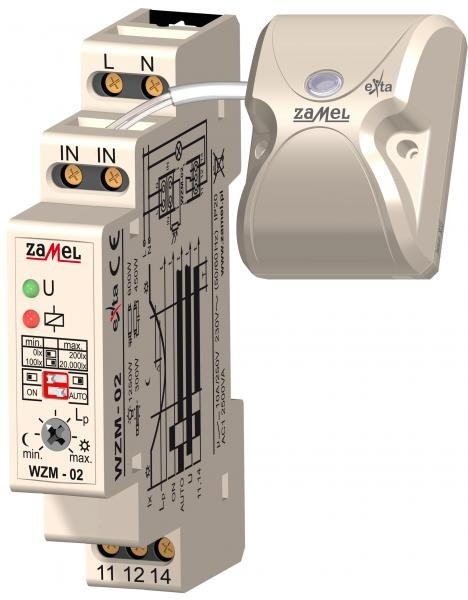 Zamel Włącznik zmierzchowy z sondą WZM-02/SOS EXT10000146