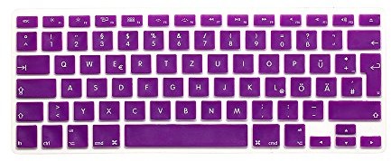 System-S System-S silikonowa ochrona klawiatury QWERTZ Niemiecki do MacBook Pro 13