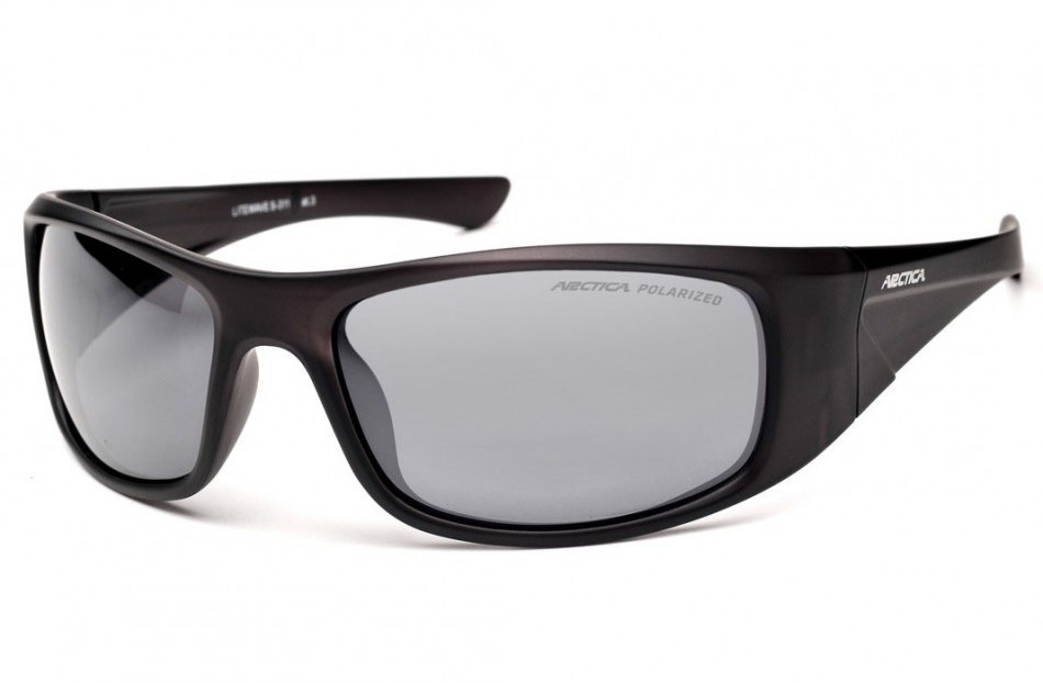 Arctica Okulary S-311 Polaryzacyjne Sportowe CZARNE S-311