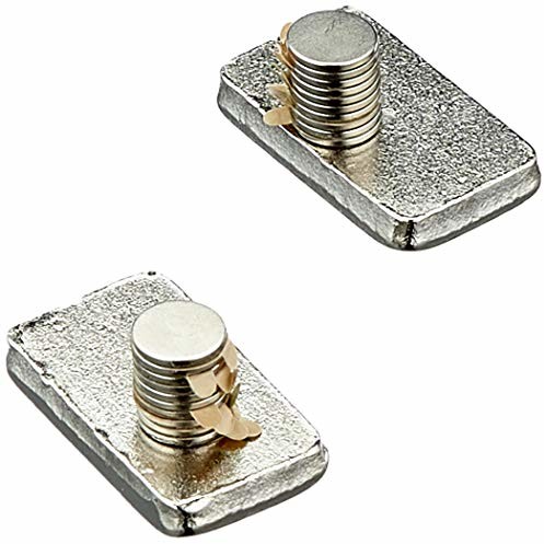first4magnets Magnes Expert klej 10 mm średnicy x 1 mm N42 magnes neodymowy - 0,58 kg pociągnięcie (na południe) (opakowanie 20 sztuk) F307SA-20