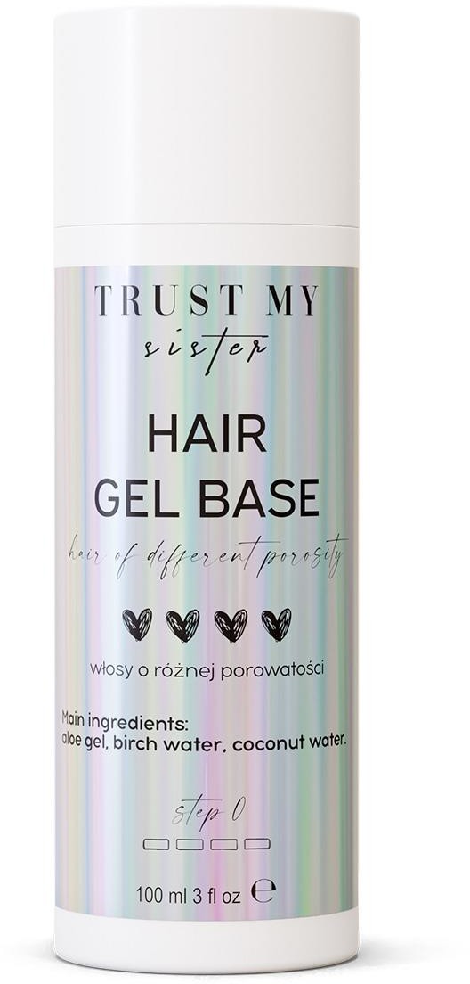 TRUST MY SISTER Hair Gel Base żelowa baza do włosów o różnej porowatości 100ml 98903-uniw