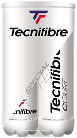 Tecnifibre Court piłki do piłki tenisowe bipack 8 (2 X 4)