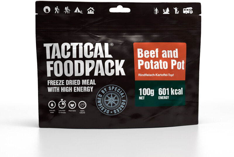 Tactical Foodpack Tactical Foodpack Freeze Dried Meal 100g, Beef and Potato Pot  2021 Żywność turystyczna 17