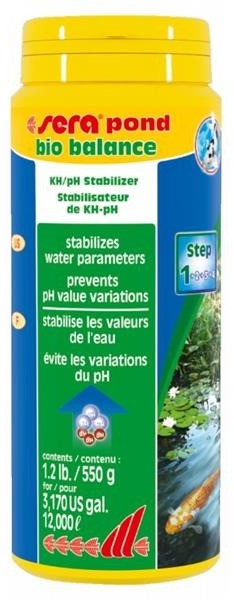 Sera Pond Bio Balance 550 g preparat zwiększający twardość wody