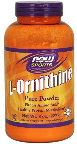 Now Foods Sklep L-ORNITYNA, 100%, 227G