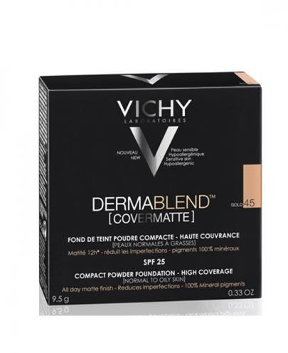 Vichy L'OREAL POLSKA DERMABLEND COVERMATTE Puder w kompakcie 45 gold 9,5 g 7071575