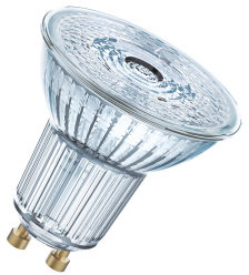 LEDVANCE Żarówka LED VALUE PAR16 4,3W/865 odpowiednik 50W 350lm 6500K zimna biała 230V GU10 szklana VALUE PAR16 50 GU10 6500K