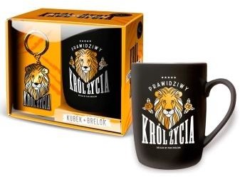 PAN DRAGON Zestaw kubek + brelok-Król Życia