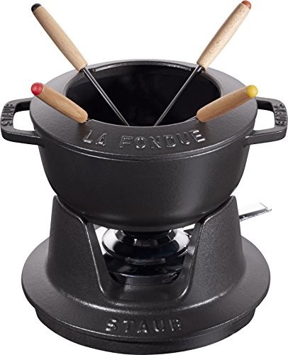 Staub Zestaw Fondue Czarny 16 cm 40511-970-0