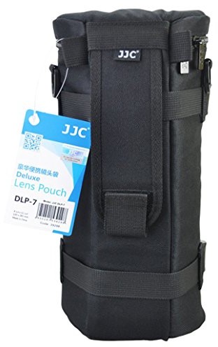 JJC Obiektyw efonto/ DLP-7 Deluxe Lens Pouch kołczan (worek, na telefon komórkowy) do 130 X 310 MM  np. wymiennych obiektywów do obiektywu Tamron SP 150  600 MM, obiektyw SIGMA 150  500 MM lub Sigma 15 DLP-7
