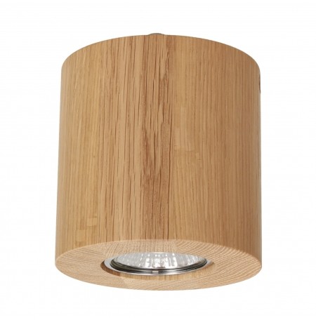 Zdjęcia - Żyrandol / lampa Spotlight Okrągła, punktowa lampa z drewna dębowego 2566174 z serii WOODDREAM (｡◕‿◕｡ 