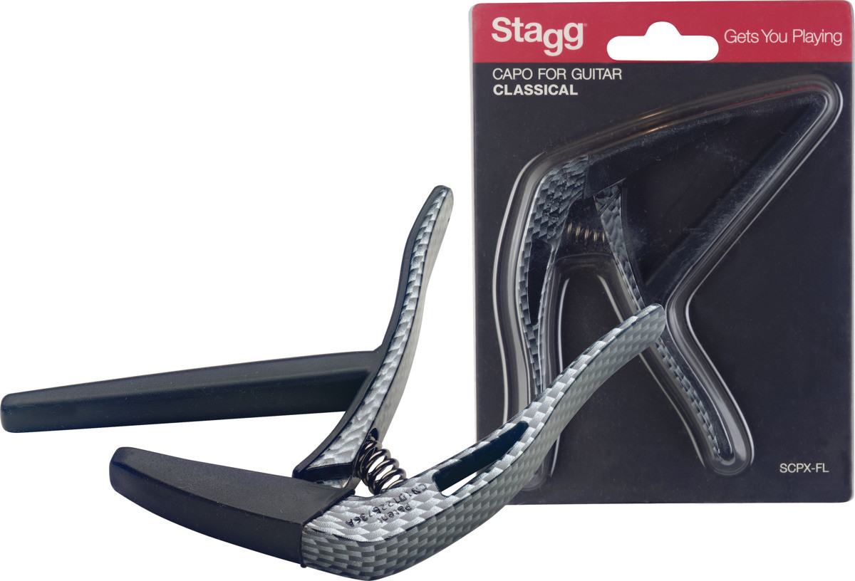 Stagg SCPX-FL CA - Kapodaster do gitary klasycznej 28335