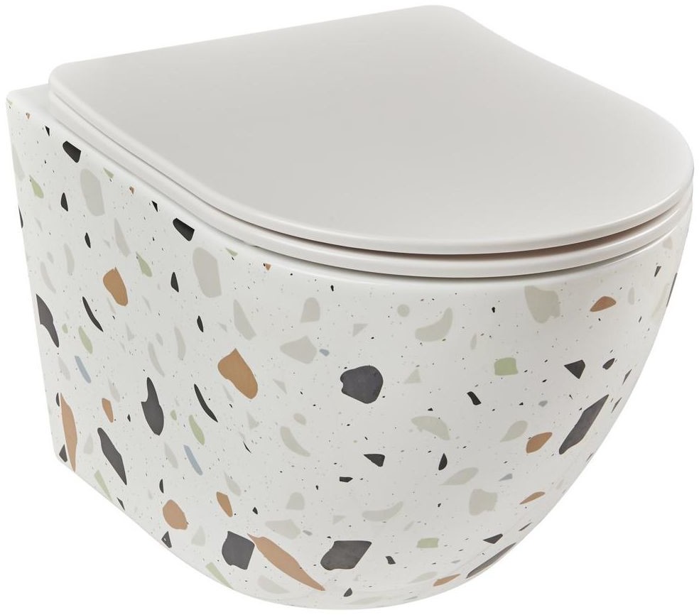 Lavita Miska WC wisząca Alice II Stone Domino