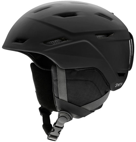 Smith MISSION MATTE BLACK kask snowboardowy - 63-67 90060991