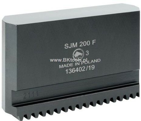 Bison S.a S.a SZCZĘKI JEDNOLITE MIĘKKIE KPL SJM 3404-250 F BIAL