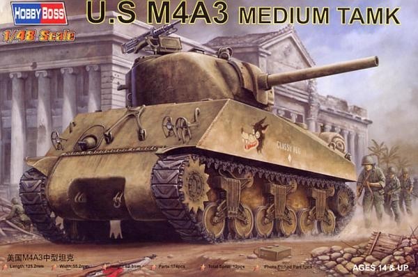 Zdjęcia - Model do sklejania (modelarstwo) Sherman Czołg średni M4A3  84803 
