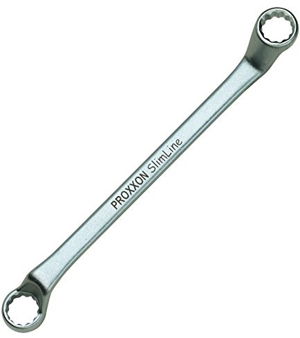 PROXXON 23888 podwójny klucz oczkowy 17 X 19 MM z serii Slim Line 23888