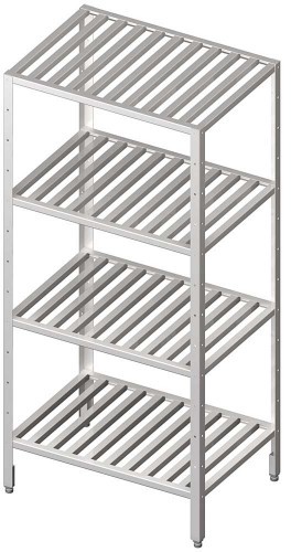 Stalgast Regał magazynowy półki gretingowe 1000x700x1800 mm 981907100