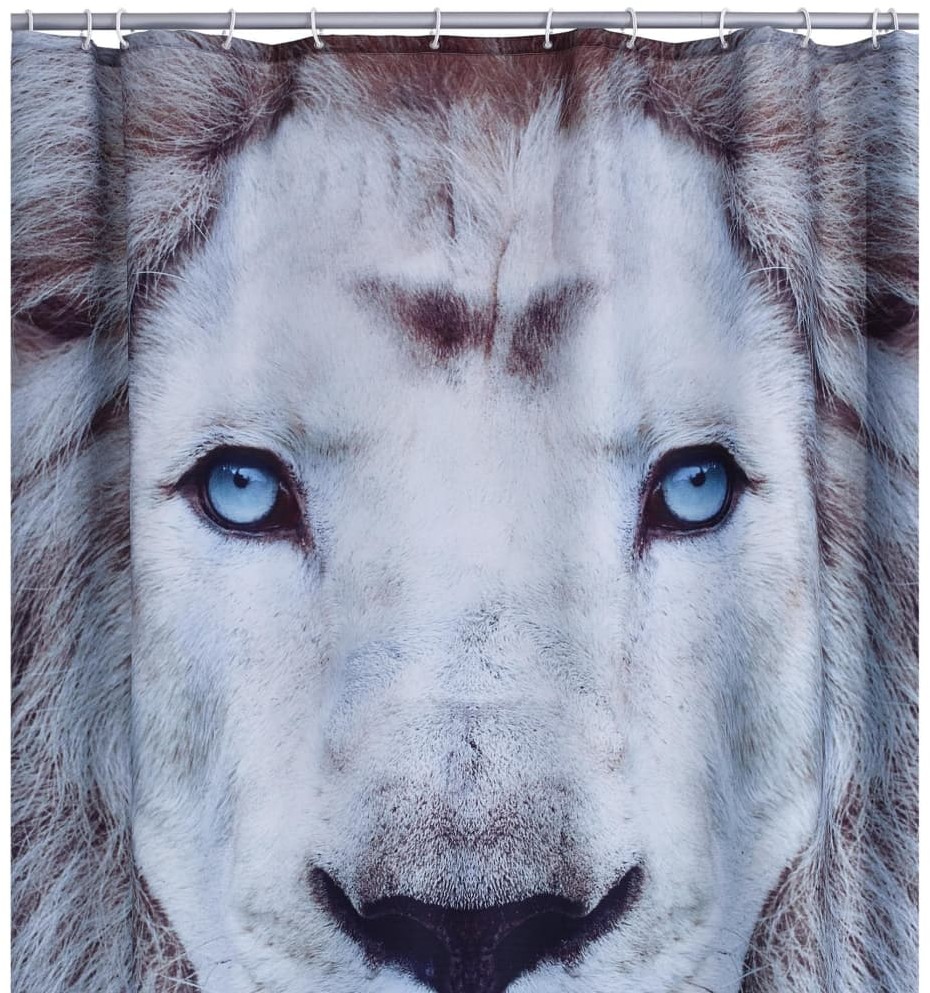 Ridder Zasłona prysznicowa Lion, poliester, 180 x 200 cm