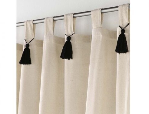 Douceur ZASŁONA GOTOWA - CYRINE KREMOWA 140x240 3574386095310