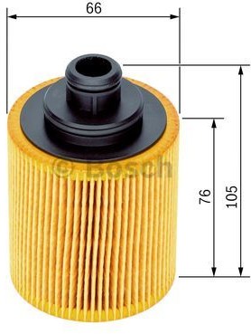 BOSCH FILTR OLEJU F026407087 OPEL ASTRA J,INSIGNIA 2.0CDTI 08 ZAMIENNIK F026407095 F026407087