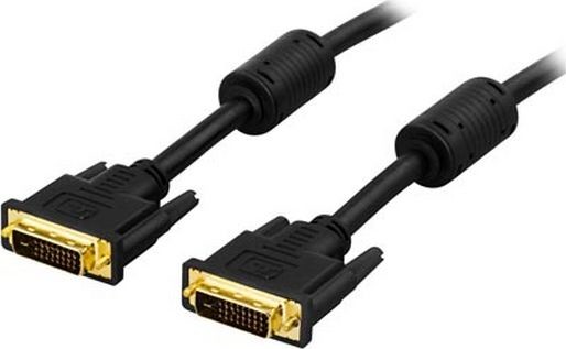 3M Kabel DELTACO DVI-D DVI-D czarny Deltaco display kabel DVI-D DUAL LINK Deltaco display kabel DVI-D DUAL LINK