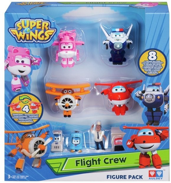 Cobi Super Wings Zestaw Figurek Latająca Załoga