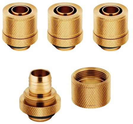 Corsair Hydro X Series XF Softtubing 10/13mm Gold CX-9051007-WW