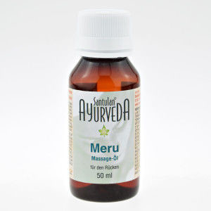 Kojący olejek do masażu kręgosłupa Kundalini (Meru) Oil 50 ml Santulan