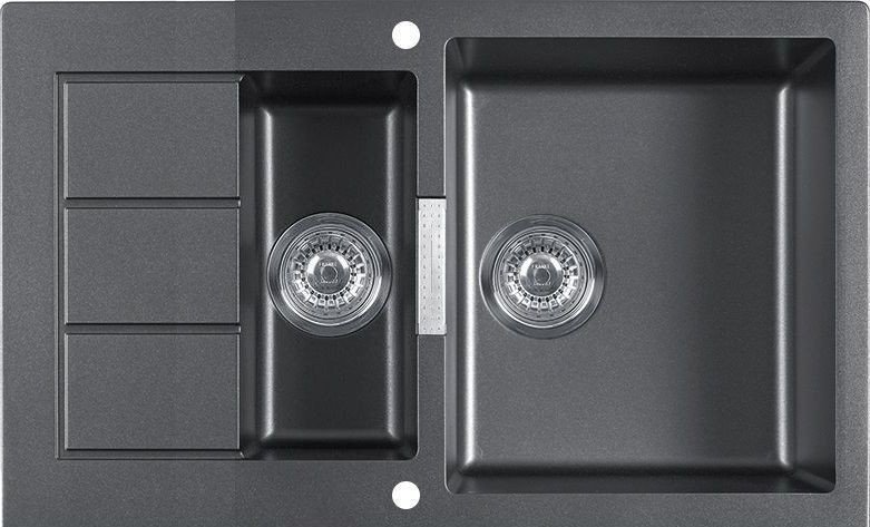 Franke Sirius SID 651-78 onyx Tectonite 114.0496.085