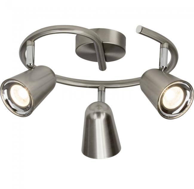 Brilliant Oświetlenie Nifty Lampa w kształcie rondla z reflektorkami LED Żelazo, 3-punktowe G50633/13