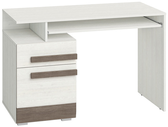 Meblolux Blanco 11 Biurko Sosna Śnieżna/new Grey gratis